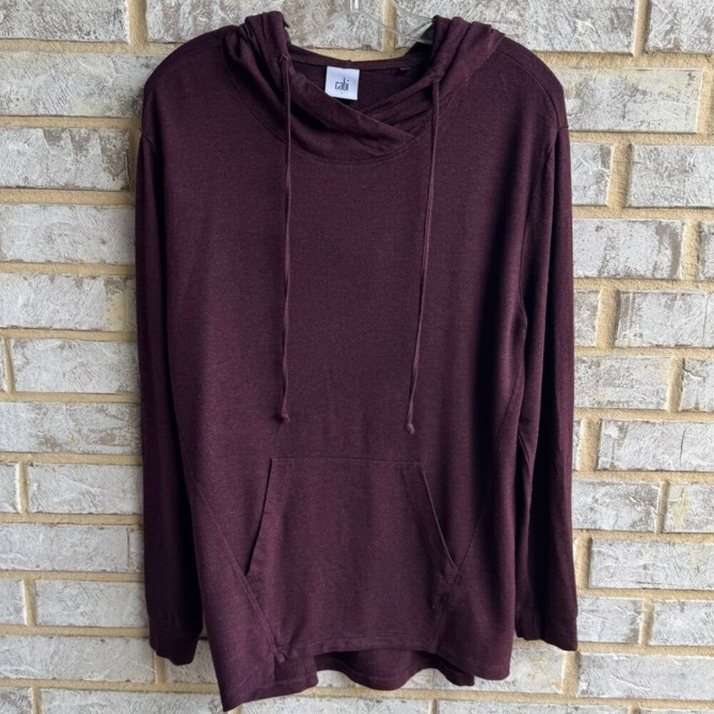 Cabi Long Sleeve Drawstring Pullover Hoodie Women's Size S